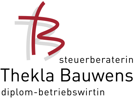 Logo: steuerberaterin Thekla Bauwens diplom-betriebswirtin